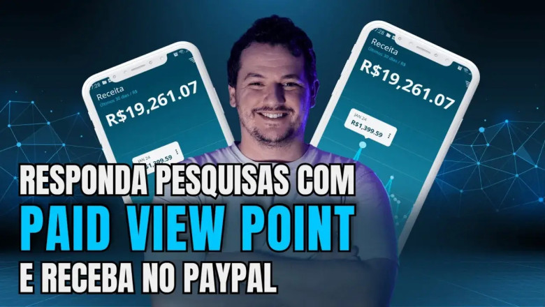 Paidviewpoint Como Funciona - Responda Pesquisas e Receba no Paypal