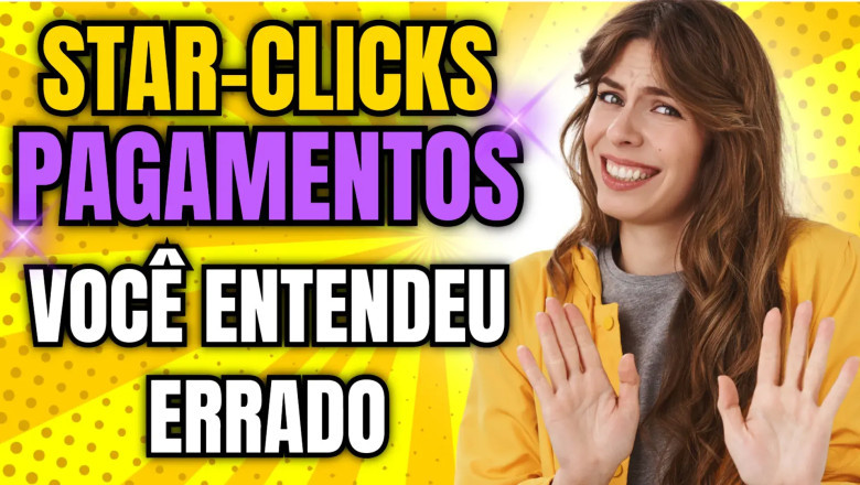 Star-Clicks Paga - Meu 1º Pagamento - Como Sacar Seu Dinheiro do Star-Clicks?