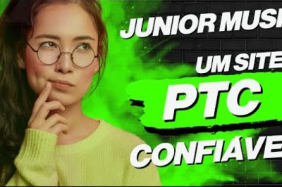 Junior Music PTC: Um Site Pago por Clique Confiável
