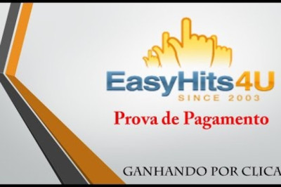 EasyHits4u paga - Segunda Prova de pagamento