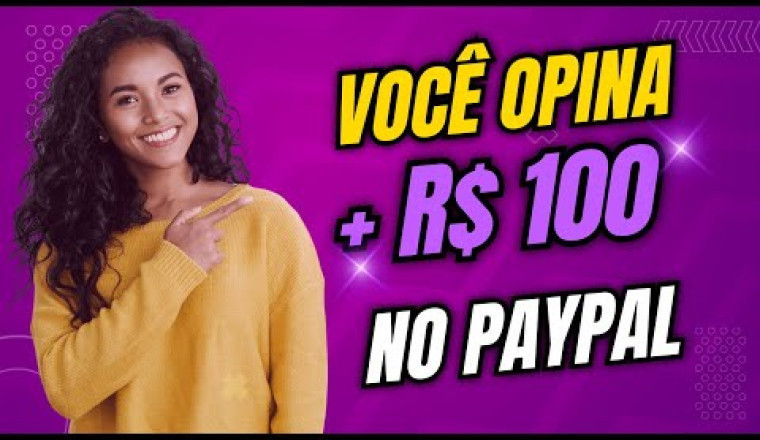 Você Opina: Veja meu Segundo Pagamento Diretamente no Paypal